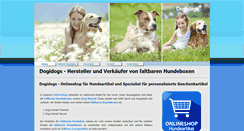 Desktop Screenshot of dogidogs.de