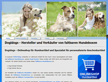 Tablet Screenshot of dogidogs.de